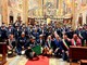 Carpignano Sesia, la Fanfara Ana di Udine incanta il pubblico: il consigliere Palmieri porta i saluti della Provincia