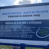 Inaugurato il nuovo parco giochi &quot;Salti di Felicità&quot; a Mercurago