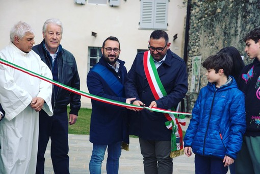 Borgo Ticino, nuova vita per il centro storico: i saluti del consigliere Lido Beltrame