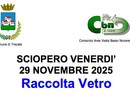 Sciopero nazionale del 29 Novembre: possibili disagi nella raccolta porta a porta