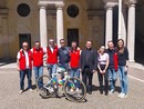 Dal Vco a Novara in bicicletta per mantenere una promessa e promuovere la pace