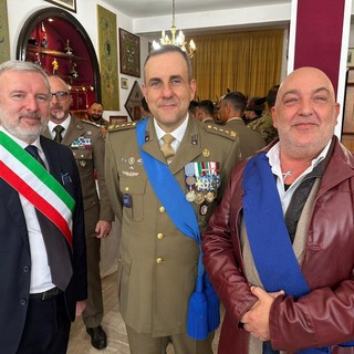 Il consigliere Molinari alla Festa del Corpo del “Nizza Cavalleria”