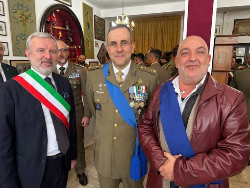 Il consigliere Molinari alla Festa del Corpo del “Nizza Cavalleria”