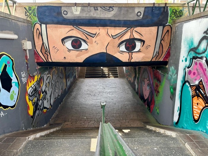 Street art a Novara: nuovi colori sui “muri legali” grazie a Gabriele Ceci e alla Gelo Crew