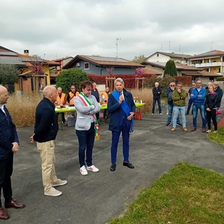 Inaugurato a Bellinzago Novarese il Parco Benessere dedicato a Fabio Carnemolla