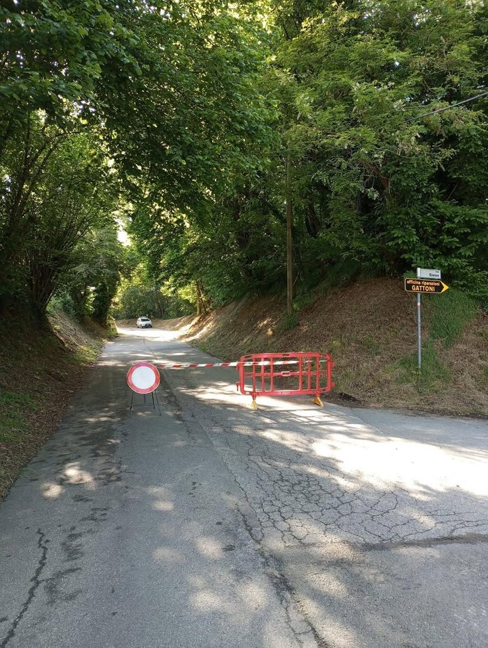 Varallo Pombia, chiusa al traffico l'intersezione tra via Selvigia e via Crosa per pali pericolanti