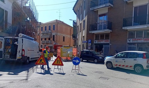 Cerano, viabilità interrotta tra Piazza Libertà e via Matteotti per problemi alla rete gas