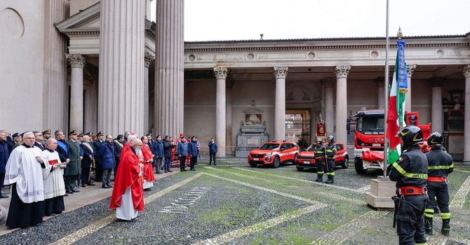 Novara celebra Santa Barbara: un ringraziamento ai Vigili del Fuoco