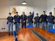 Nuovi arrivi in questura a Novara accolti dal questore La Vigna