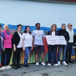 Murales e solidarietà alla Scuola “Rodari”