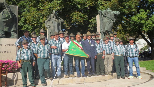 Gli Alpini al Raduno del 1° Raggruppamento di Pinerolo