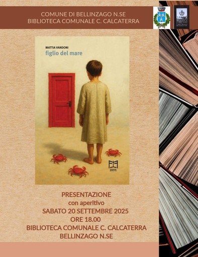 Presentazione del libro Figlio del mare di Mattia Vandoni a Bellinzago
