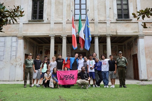 Libera Novara in visita a Villa Picchetta