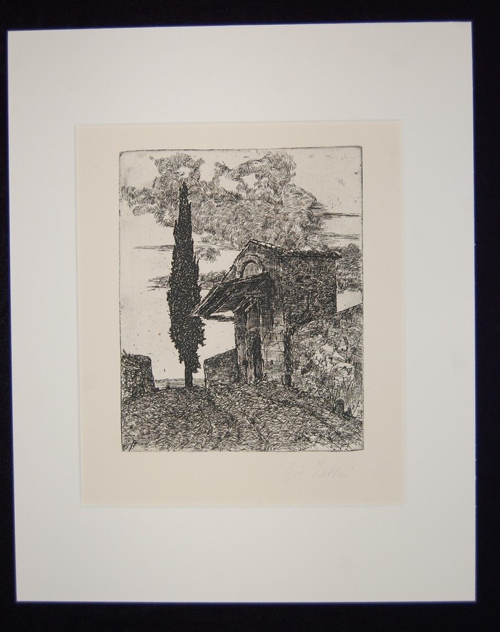 Alla Galleria Giannoni il paesaggio toscano di Giovanni Fattori nelle acqueforti restaurate Alla Galleria Giannoni il paesaggio toscano di Giovanni Fattori nelle acqueforti restaurate