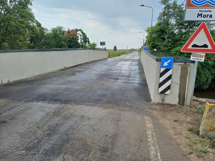Riaperta in anticipo la  “Ticino – Oleggio – Proh”: conclusi i lavori sul ponte della Roggia Mora