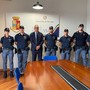 Nuovi arrivi in questura accolti dal questore La Vigna