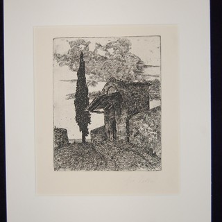 Alla Galleria Giannoni il paesaggio toscano di Giovanni Fattori nelle acqueforti restaurate