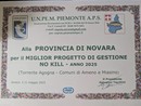 Premio al miglior progetto “No Kill” per la gestione del torrente Agogna Premio al miglior progetto “No Kill” per la gestione del torrente Agogna