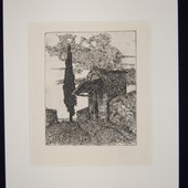 Alla Galleria Giannoni il paesaggio toscano di Giovanni Fattori nelle acqueforti restaurate