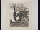 Alla Galleria Giannoni il paesaggio toscano di Giovanni Fattori nelle acqueforti restaurate