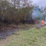 Incendi nel Parco del Ticino, intervento dei volontari Aib a Bellinzago Novarese