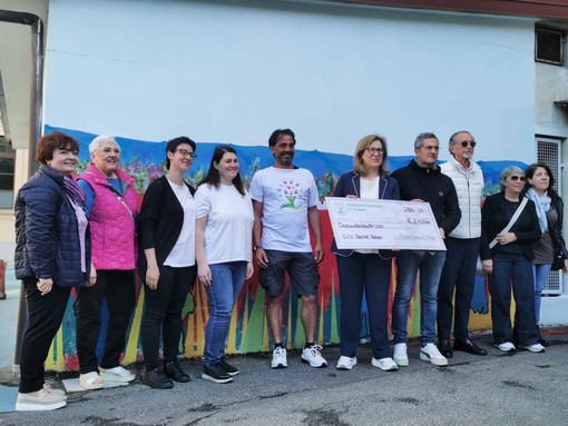 Murales e solidarietà alla Scuola “Rodari”