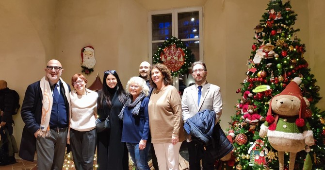 Al Castello di Novara inaugurata la Casa di Babbo Natale