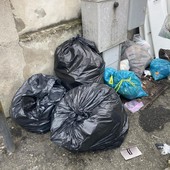 Abbandona i rifiuti accanto a un cestino: individuato e multato dalla Polizia locale