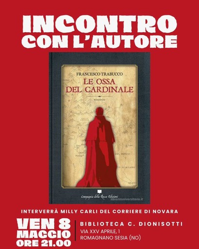 “Le ossa del cardinale”, a Romagnano Sesia una serata tra mistero e storia