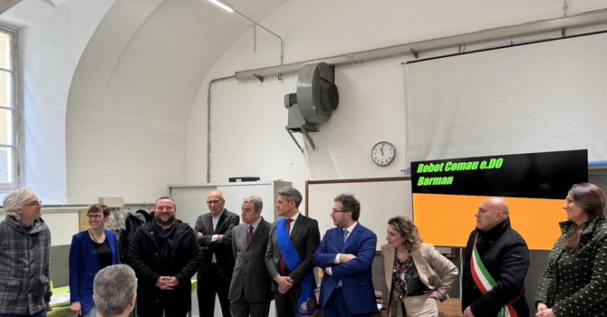 Borgomanero, riqualificato l’Istituto tecnico “Leonardo Da Vinci”