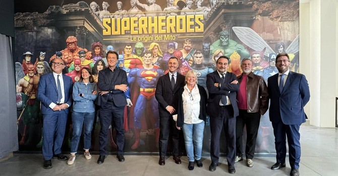 “Superheroes, L’origine del mito”: al Castello una mostra tra antichi dei e supereroi contemporanei