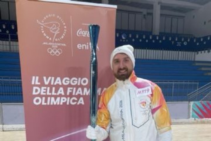 Garbagna Novarese, Jacopo Rognoni tra i tedofori del passaggio della fiamma olimpica