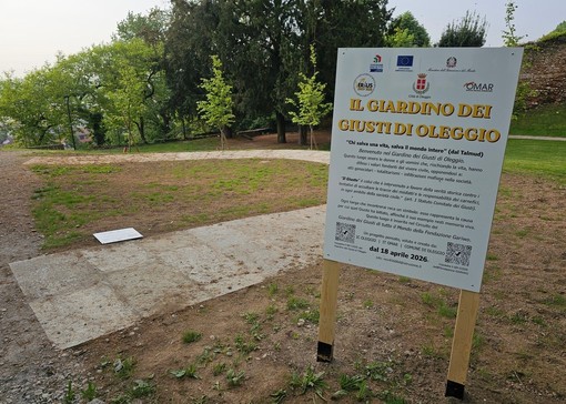 A Oleggio nasce il “Giardino dei Giusti”