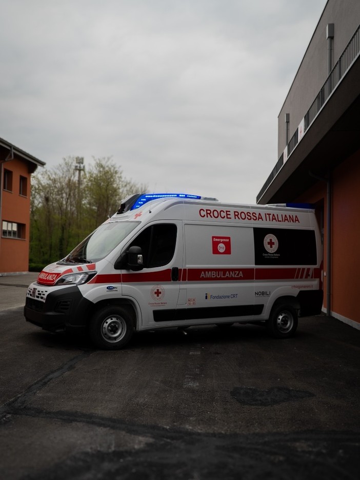 Croce Rossa Borgomanero, nuova ambulanza con l’ampliamento della sede