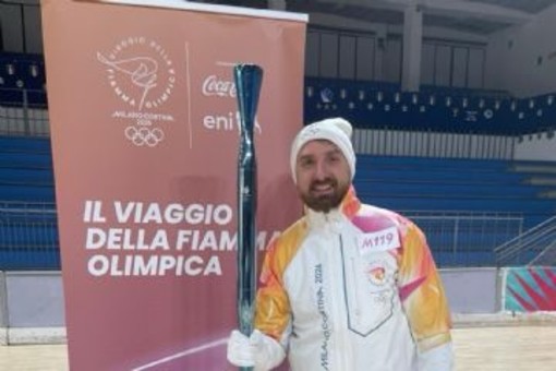 Garbagna Novarese, Jacopo Rognoni tra i tedofori del passaggio della fiamma olimpica