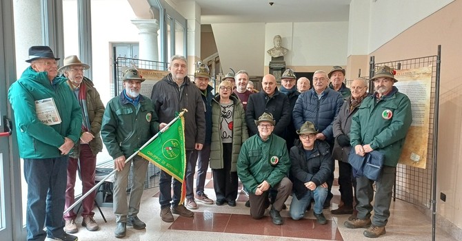 Inaugurata la mostra sui diari di prigionia di un ufficiale degli Alpini
