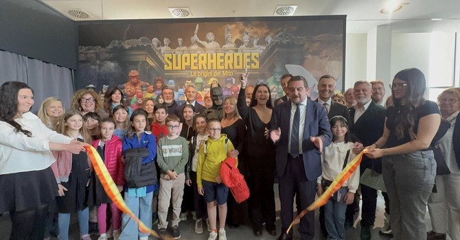 Inaugurata al Castello la mostra “Superheroes. Le origini del mito”