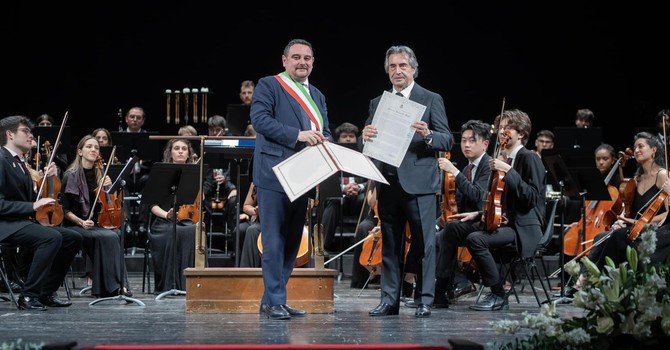 Riccardo Muti al Teatro Coccia: «Non disperdete il talento dei giovani»