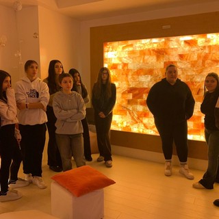 Enaip Borgomanero, le allieve del corso estetico in visita al Centro Benessere Gigì