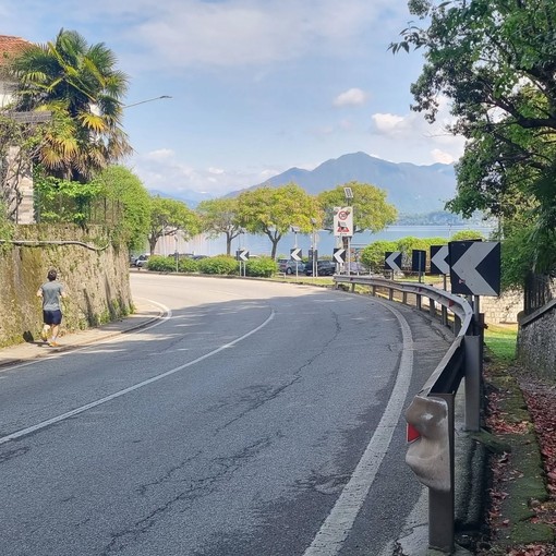 Lesa, nuovo marciapiede sul lungolago: al via il cantiere
