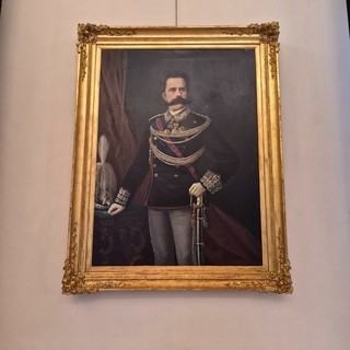 Restaurati i ritratti di Vittorio Emanuele II e Umberto I di Savoia