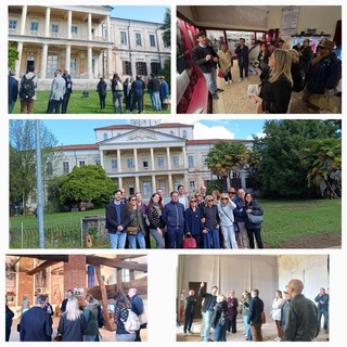 Romagnano Sesia, il Press Tour Antonelliano fa tappa a Villa Caccia tra arte e Sacre Rappresentazioni