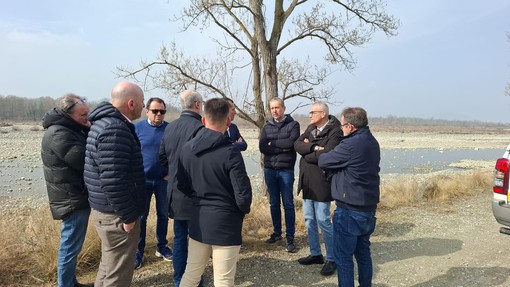 Carpignano Sesia: sopralluogo sull’alveo della Sesia per pulizia e messa in sicurezza