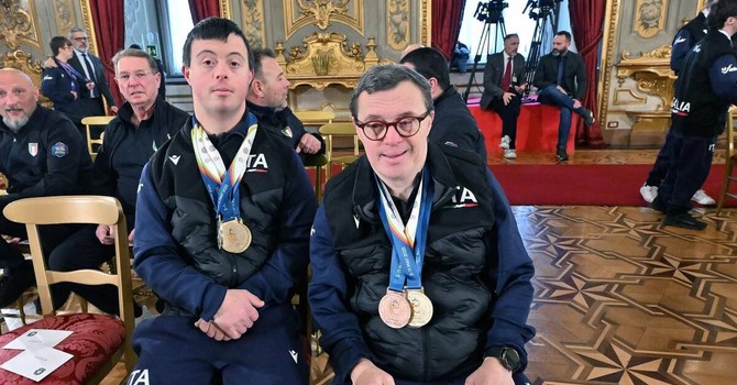 Nella foto da sinistra Emanuele Bezzi e Gabriele Vietti Nella foto da sinistra Emanuele Bezzi e Gabriele Vietti