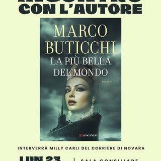 Romagnano Sesia ospita Marco Buticchi: incontro con l’autore