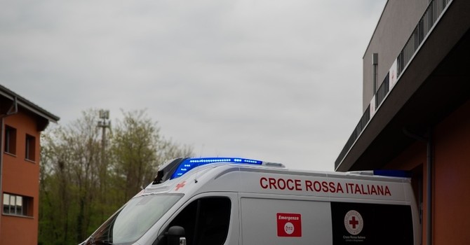 Croce Rossa Borgomanero, nuova ambulanza con l’ampliamento della sede