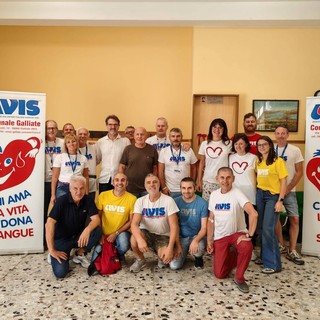 Galliate, 26 donazioni nella quinta raccolta di sangue dell’Avis