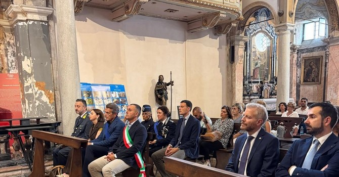 San Basilide, il presidente della Provincia rende omaggio alla Polizia Penitenziaria