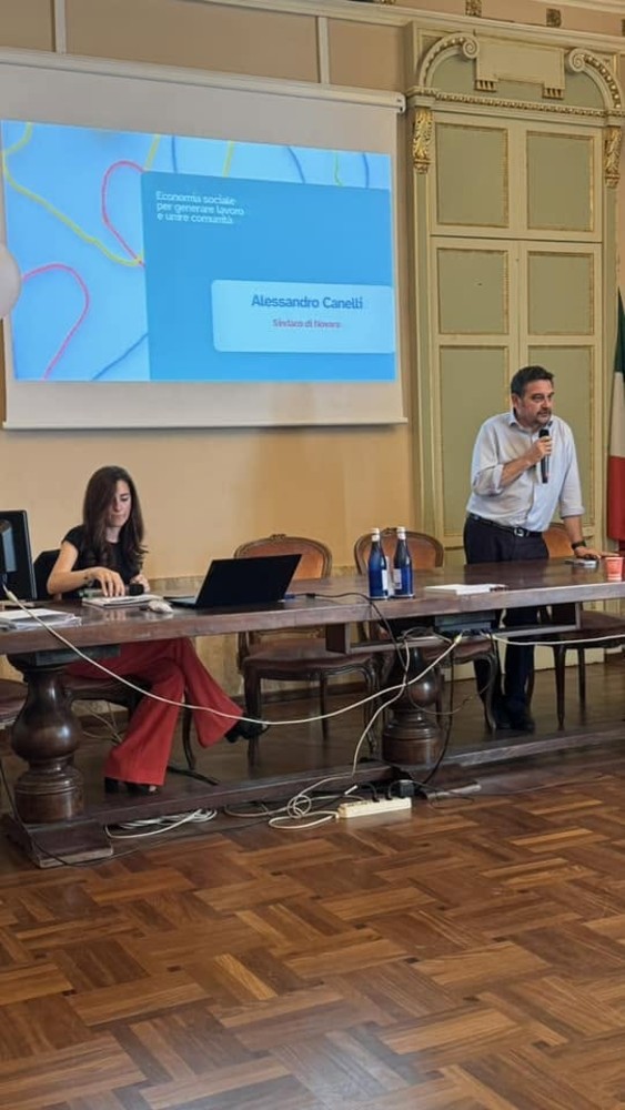 Novara, firmato il patto per il Piano per l’Economia Sociale