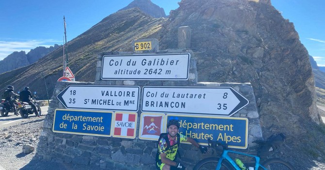 Da Carpignano al Col du Galibier in bici: 507 chilometri in quattro giorni Da Carpignano al Col du Galibier in bici: 507 chilometri in quattro giorni